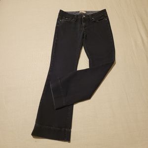 Paige Black Jeans • Flare • Low rise •Size 30 • 5 pocket